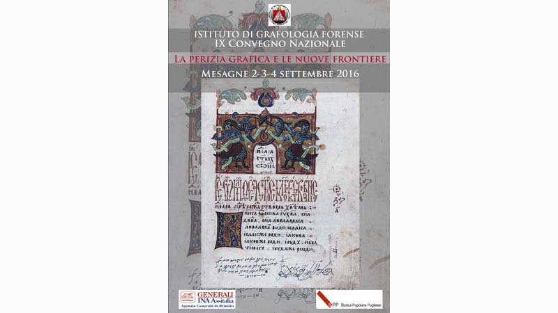 IX convegno grafologia forense mesagne 2016