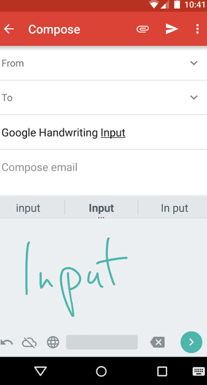 google-handwriting